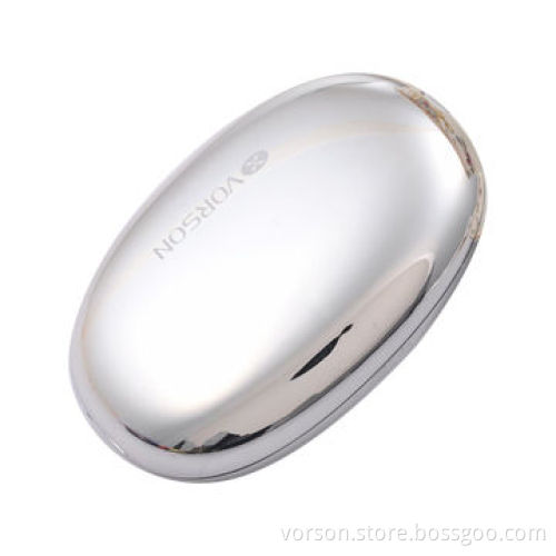 Touch-sensitive Digital Display 4,000mAh Power Bank with Electroplated Housing, Li-polymer Battery